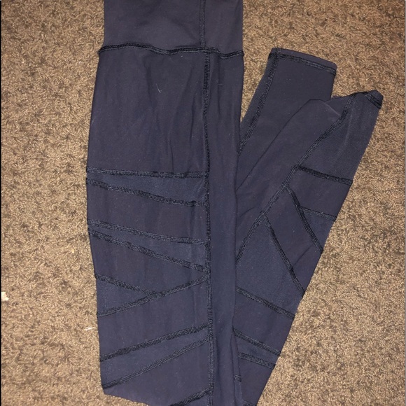 lululemon athletica Other - Lululemon Cross Mesh Highwaisted Leggings